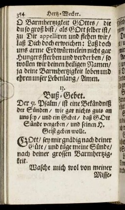 13. Buß-Gebet.