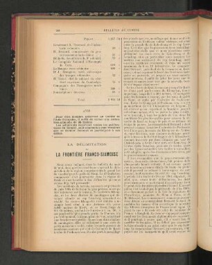 La Délimitation de la Frontière Franco-Siamoise.