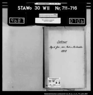 Zivilstandsregister Sottmar (Kanton Cremlingen)