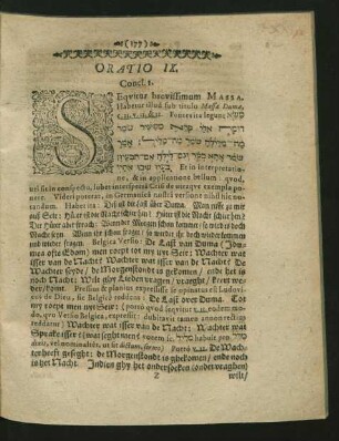 Oratio IX.