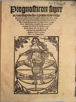 Prognosticon super novis stupendis et prius non visis planetarum coniunctionibus
