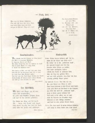 Sandmännchen.