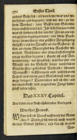 Das XXXV. Capitel.