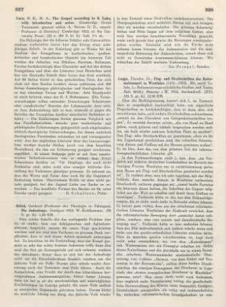 327-328 [Rezension] Kittel, Gerhard, Die Judenfrage