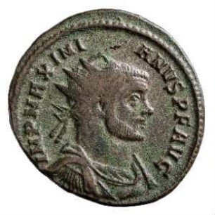 Münze, Antoninian, 291 n. Chr.