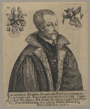 Bildnis des Erasmus Seidel