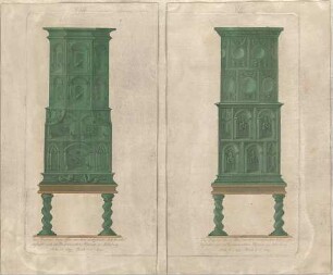 Lange, Ludwig; Lange - Archiv: VIII.6 Öfen - Ansichten