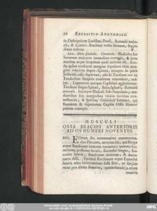 Musculi Ossa Brachii Anterioris Ad Os Himeri Moventes.