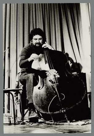 Mario Mattos : Portrait des Jazzmusikers Mario Mattos beim Open Air Peitz 1981
