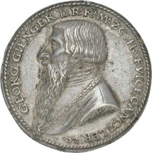 Medaille auf Georg Gienger von Rotteneck aus dem Jahr 1542