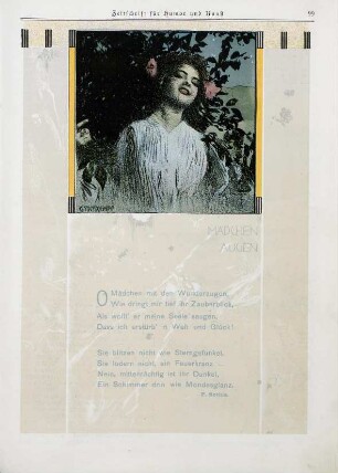 Mädchen Augen