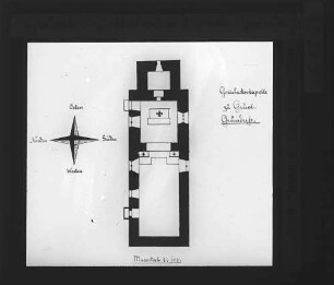 Gruol: Friedhofkapelle (Grundriss)