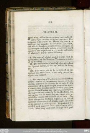 Chapter II. [Consideration of some specific instances]