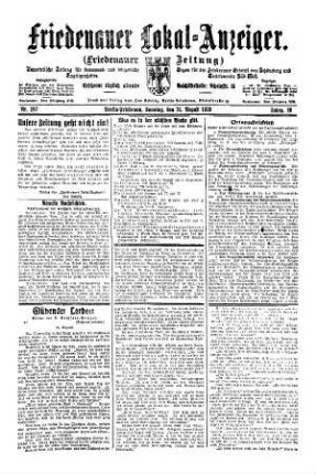 Nr. 197, 31.08.1919