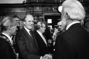 Freiburg: Rathaus, Dyllick-Brenzinger, Begrüßungskur Carstens