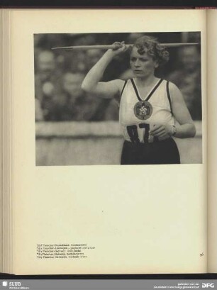 Tilly Fleischer, Deutschland, Goldmedaille