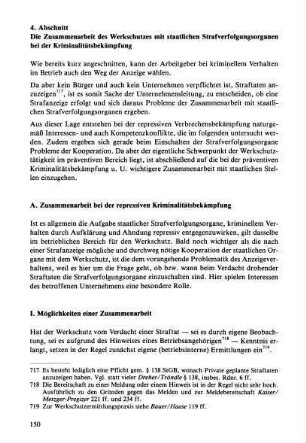 A. Zusammenarbeit bei der repressiven Kriminalitätsbekämpfung