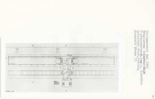 Neuplanung Columbus-Kaje, Bremerhaven-Überseehafen (Diplomarbeit bei Peter Poelzig): Wartehalle, Gepäck, Post, Verwaltung, Ebene 2, Grundriss 1:200