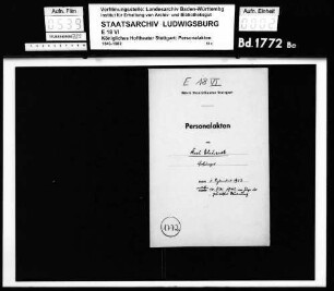 Erhardt, Karl; Chorsänger; ausgesch.: 1945