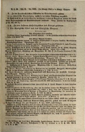 Ergänzungen und Erläuterungen der Preussischen Rechtsbücher durch Gesetzgebung und Wissenschaft : unter Benutzung der Justizministerial-Akten und der Gesetz-Revisions-Arbeiten, hrsg. von H. Gräff ..., 6. Ergänzungen und Erläuterungen des allgemeinen Landrechts für die preußischen Staaten durch Gesetzgebung und Wissenschaft ; 6