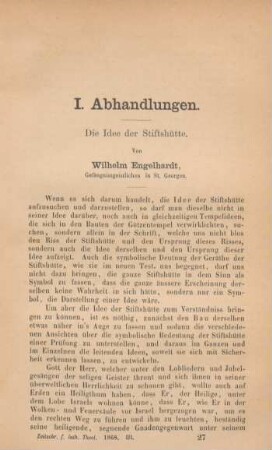 Abhandlungen