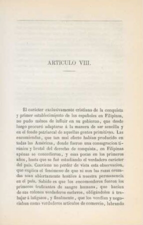 Artículo VIII