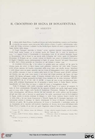15: Il crocefisso di Segna di Bonaventura ad Arezzo