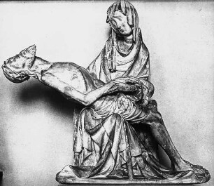 Berlin, Vesperbild; Pietaum 1400. Staatliche Museen zu Berlin - Preußischer Kulturbesitz, Skulpturensammlung