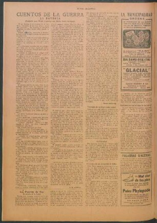 Cuentos de la guerra : La batería