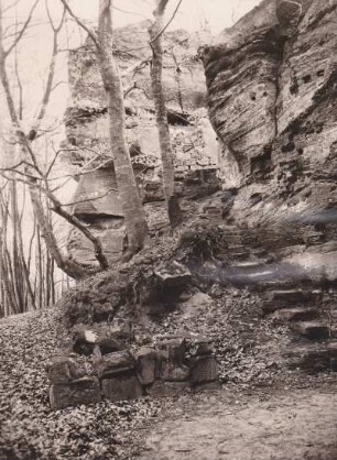 Ruine. Nordelsaß