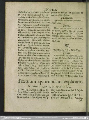 Textuum quorundam explicatio & conciliatio. S. Scripturae loca.