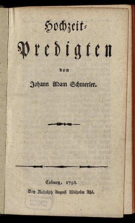 Hochzeit-Predigten