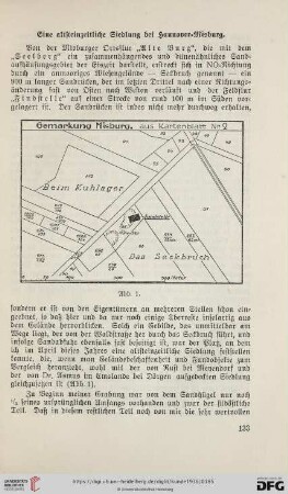 Eine altsteinzeitliche Siedlung bei Hannover-Misburg
