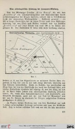 Eine altsteinzeitliche Siedlung bei Hannover-Misburg