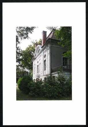 Schloss Schönrade: Rückansicht, 2009