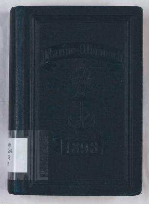 Almanach für die k. u. k. Kriegs-Marine 1898.; Jg. 18