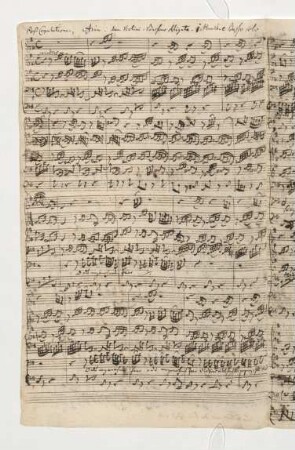 6. Aria (B): O du angenehmes Paar
