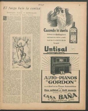 El fuego bajo la ceniza