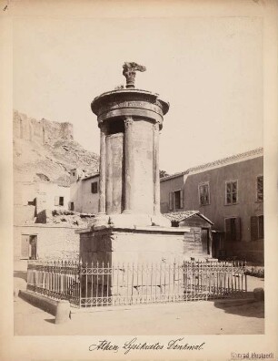 Lysikratesmonument, Athen: Ansicht
