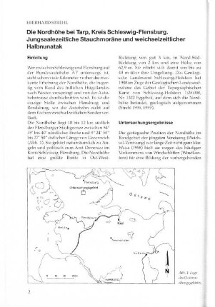 Abb. 1: Lage des Untersuchungsgebietes
