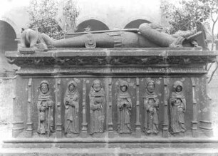 Grabmal des Herzog Johann von Montauban und seiner Frau Anne de Chasklier