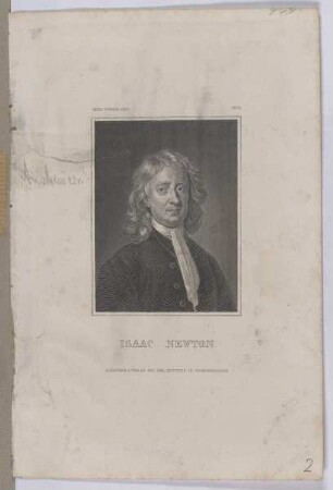 Bildnis des Isaac Newton