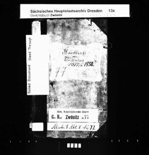 Gerichtshandelsbuch von Thalheim (bei Stollberg), Bd. 09