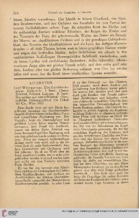 Literatur / [Notizen] / Kunstmarkt