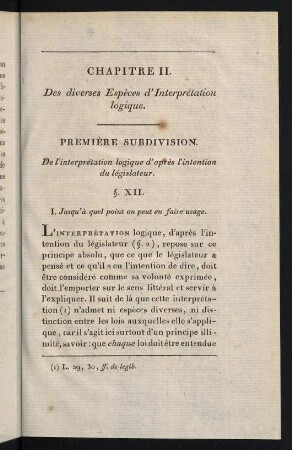 35-125, Chapitre II.