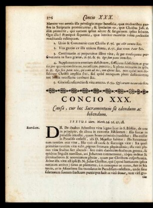 Concio XXX.