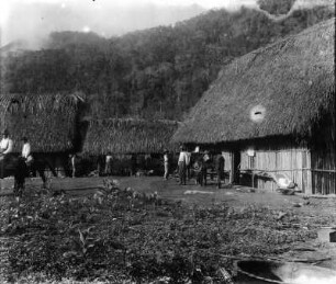 Michiplaya : Dorflandschaft mit Bewohnern