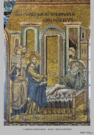 Mosaikprogramm : Christusszenen im südlichen Seitenschiff