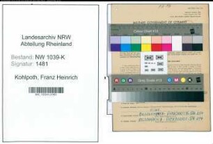 Entnazifizierung Franz Heinrich Kohlpoth , geb. 03.12.1902 (Dentist)