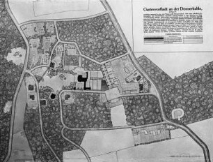 Bebauungsplan der Gartenstadt Hohenhagen in Hagen-Eppenhausen